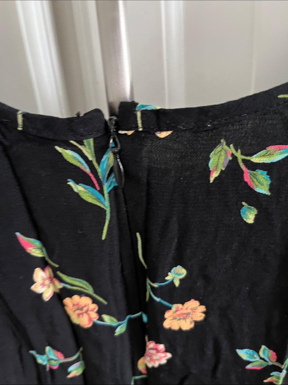 Laundry By Shelli Segal Black Floral Dress - Picture 4 of 4